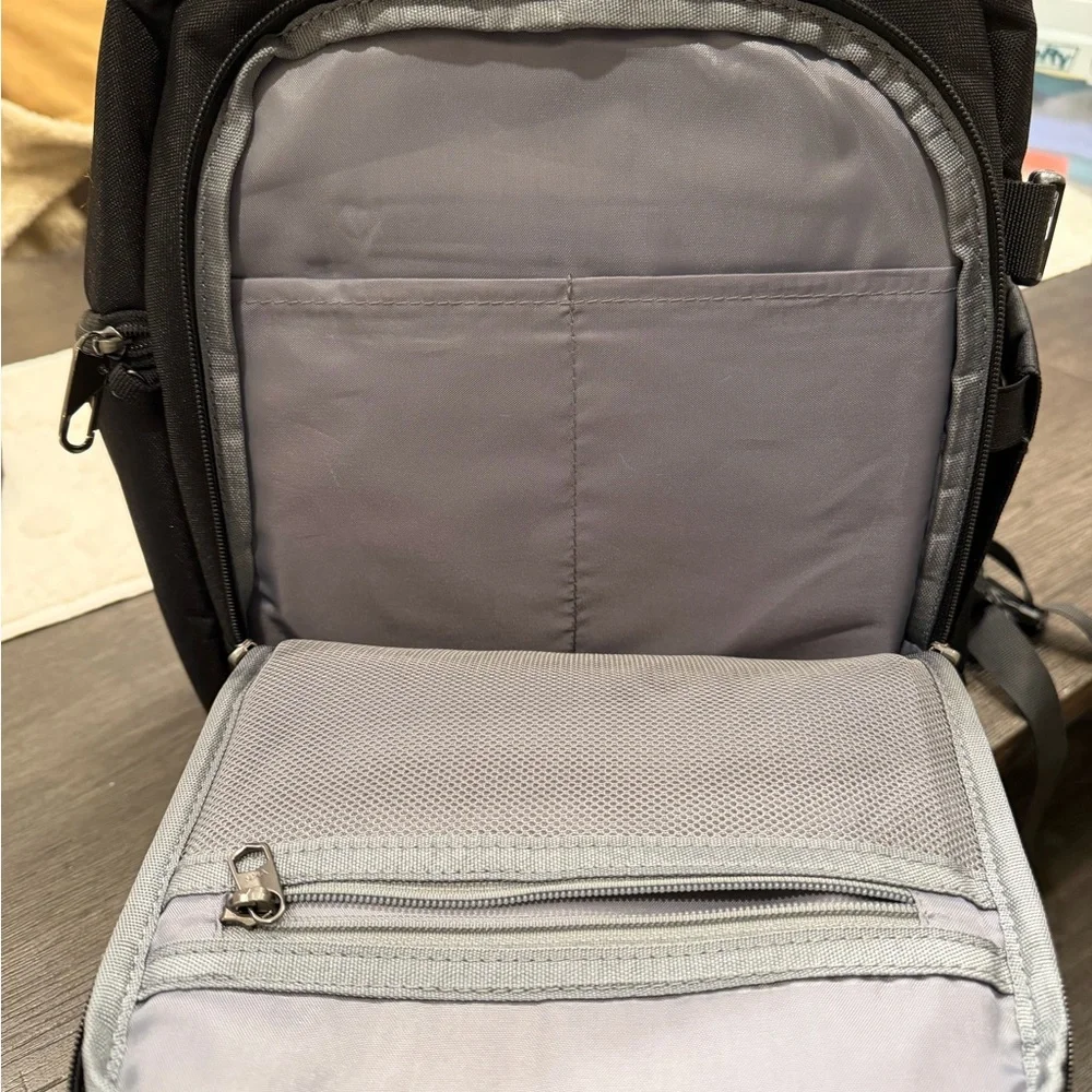 Black Camera Backpack